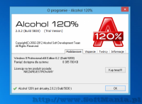 Alcohol 120% Free v2.1.0.20601 - screen