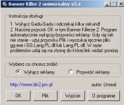 Gadu-Gadu Banner Killer 2 v3.01 - screen