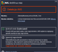 AVG Darmowy Antywirus 2019 v19.8.4793 - screen